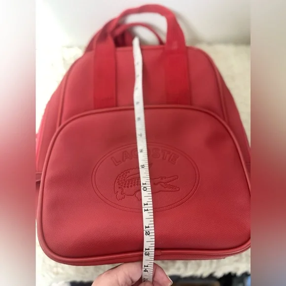 Lacoste Red Mini Backpack - Picture 7 of 8